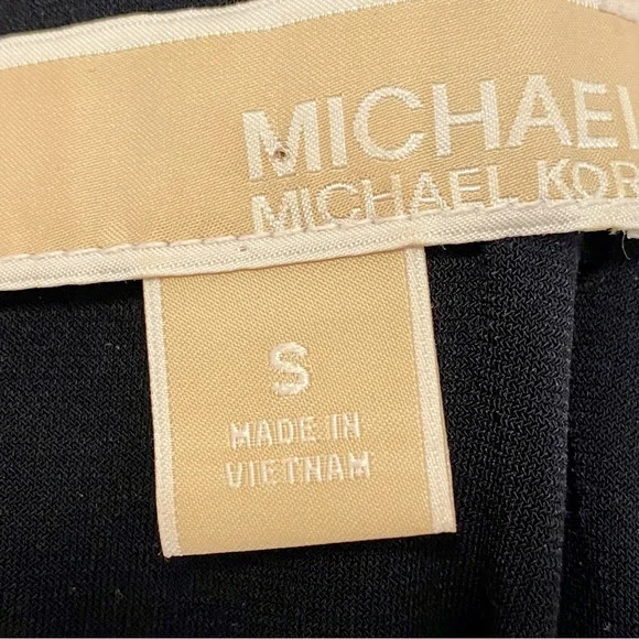 🧜🏼‍♀️ Michael Kors Bodycon Snakeskin Buckle Halter Dress - Picture 7 of 9